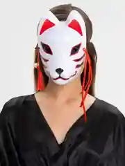Аметистовый маска на лицо "Кицунэ"
