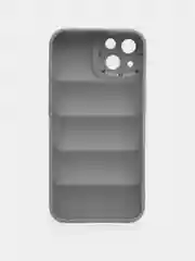 Серый чехол на iPhone 11 12 13 / 14 Pro Max / 14 Plus / айфон про макс Силиконовый