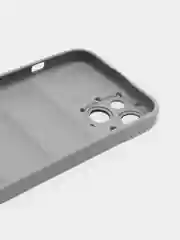 Серый чехол на iPhone 11 12 13 / 14 Pro Max / 14 Plus / айфон про макс Силиконовый