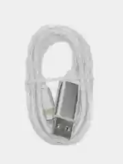 Разноцветный кабель зарядный светящийся Lightning USB - Type-C провод 1м, тайп си, зарядка для телефона