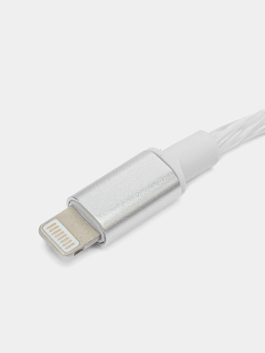 Кабель зарядный светящийся Lightning USB - Type-C провод 1м, тайп си,  зарядка для телефона купить по цене 199 ₽ в интернет-магазине Магнит Маркет