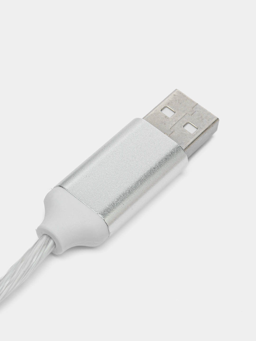 Кабель зарядный светящийся Lightning USB - Type-C провод 1м, тайп си,  зарядка для телефона купить по цене 199 ₽ в интернет-магазине Магнит Маркет