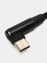 Черный кабель для быстрой зарядки Lightning USB - Type-C провод 1м, тайп си, зарядка для телефона