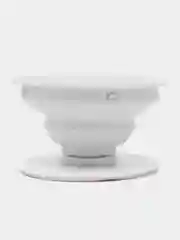 Белый держатель-подставка для телефона (попсокет) PopSocket