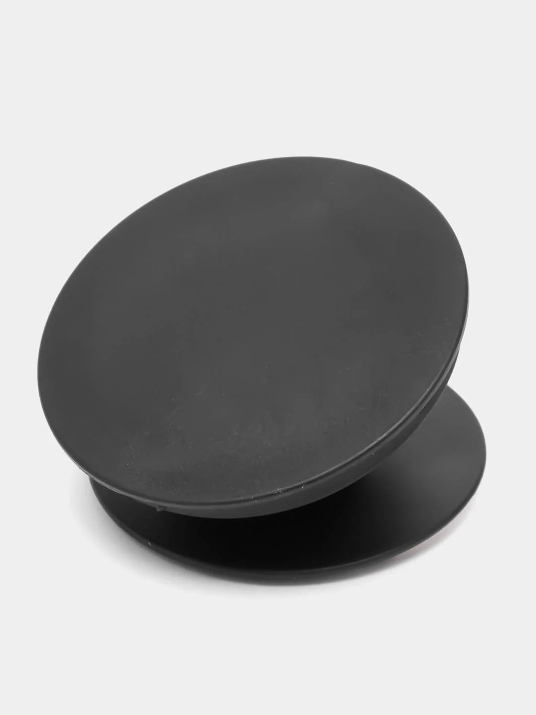 Черный держатель-подставка для телефона (попсокет) PopSocket
