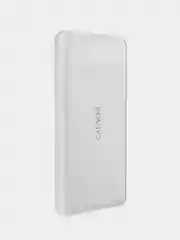 Белый компактный внешний аккумулятор Canyon PB-109, QuickCharge 3.0 + PD 18W, 10000 мАч