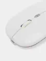 Белый компьютерная мышь беспроводная бесшумная оптическая Bluetooth+2.4G