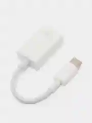 Белый отг переходник на Type-C, Lightning для айфона и андроида