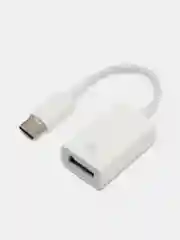 Белый отг переходник на Type-C, Lightning для айфона и андроида