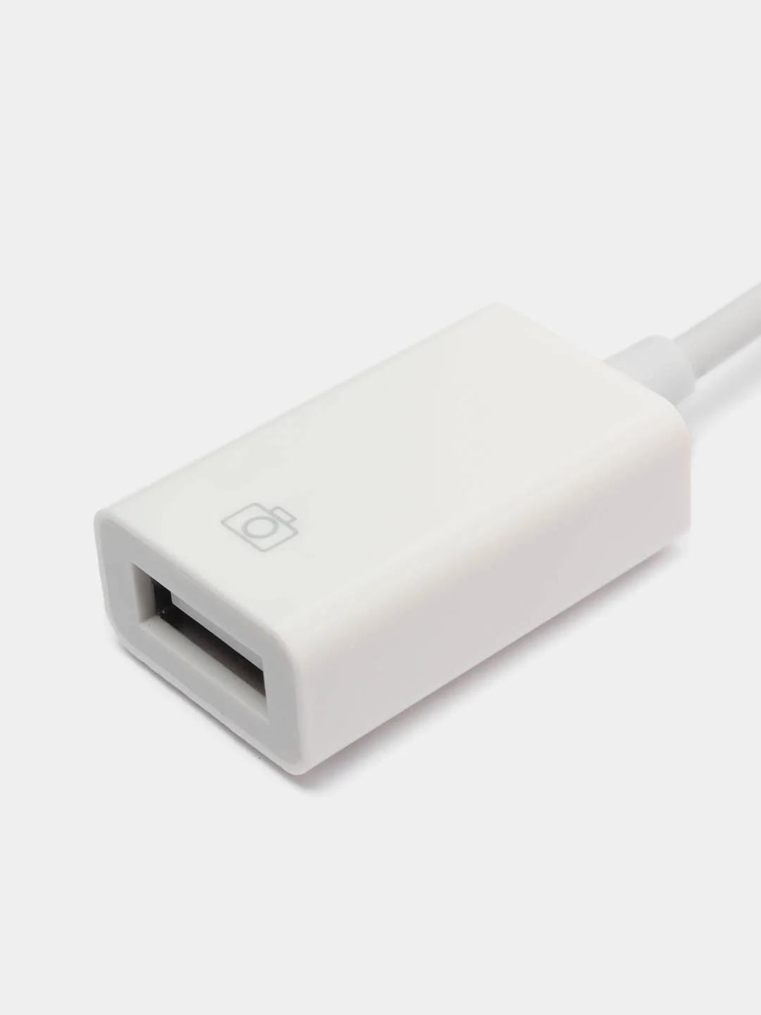Белый отг переходник на Type-C, Lightning для айфона и андроида