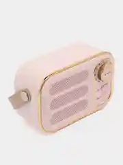 Розовый колонка портативная Bluetooth-колонка акустическая, беспроводная, в ретро стиле