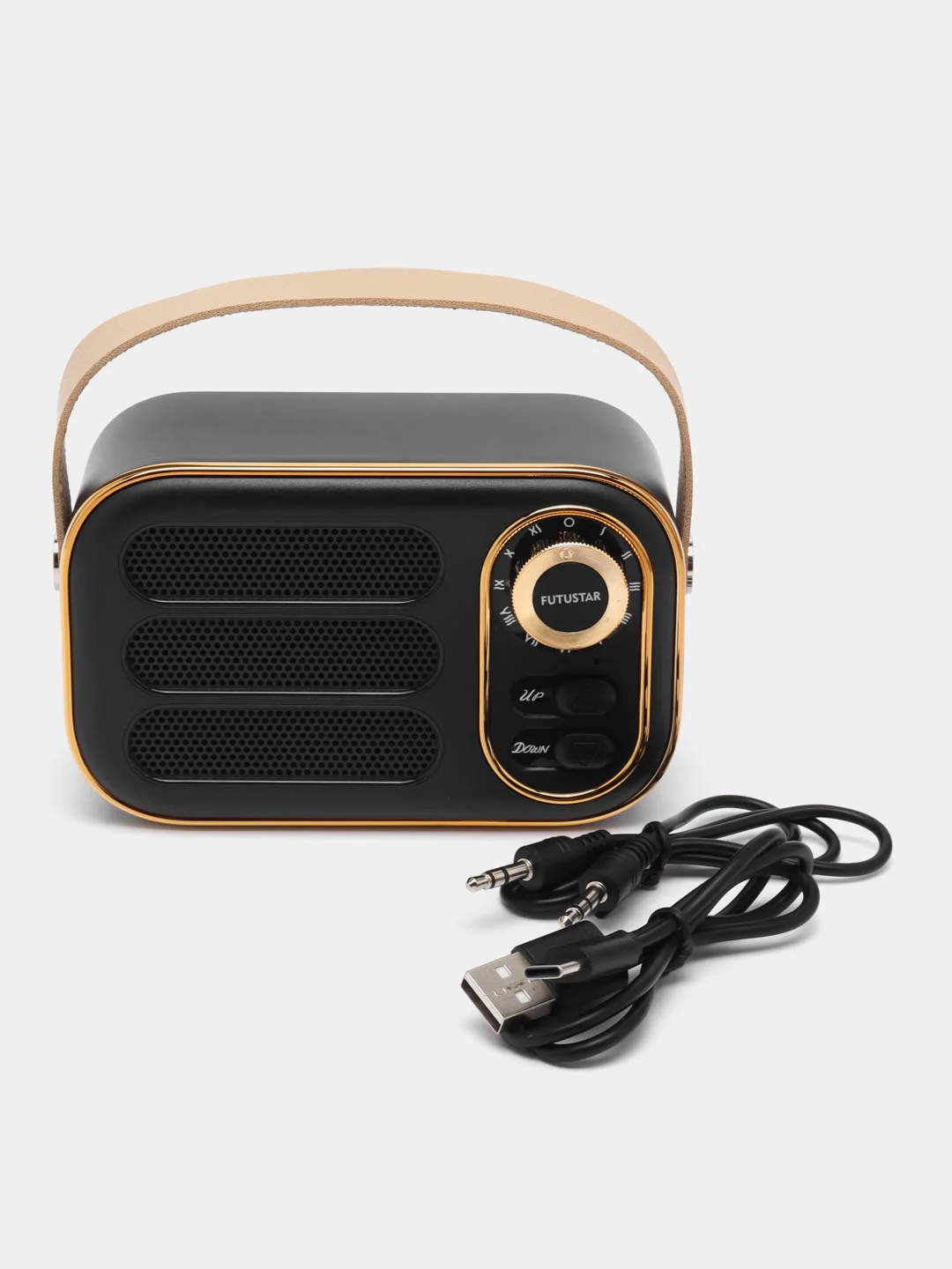 Розовый колонка портативная Bluetooth-колонка акустическая, беспроводная, в ретро стиле