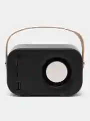 Розовый колонка портативная Bluetooth-колонка акустическая, беспроводная, в ретро стиле