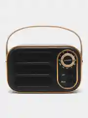 Темно-синий колонка портативная Bluetooth-колонка акустическая, беспроводная, в ретро стиле