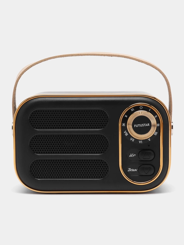 Колонка портативная Bluetooth-колонка акустическая, беспроводная, в ретро стиле