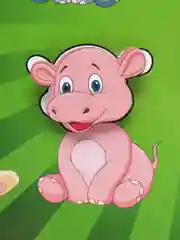 Игра на липучках "Африка", 8 деревянных фигурок