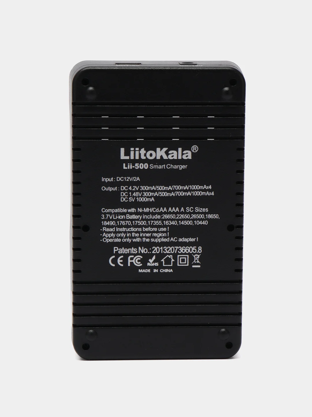 Liitokala Lii-500 зарядное устройство для аккумуляторов 18650,26500, 21700, AAA,AA