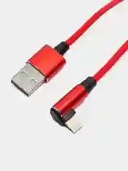 Красный кабель для быстрой зарядки Lightning USB - Type-C провод 1м, тайп си, зарядка для телефона