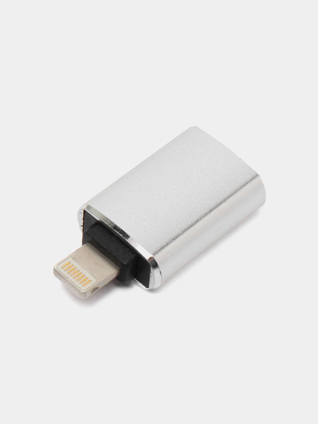 Адаптер переходник с USB Lightning для iPhone купить по цене 352.9 ₽ в  интернет-магазине KazanExpress