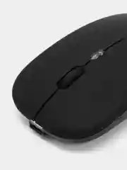 Черный компьютерная мышь беспроводная бесшумная оптическая Bluetooth+2.4G