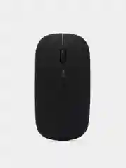 Черный компьютерная мышь беспроводная бесшумная оптическая Bluetooth+2.4G