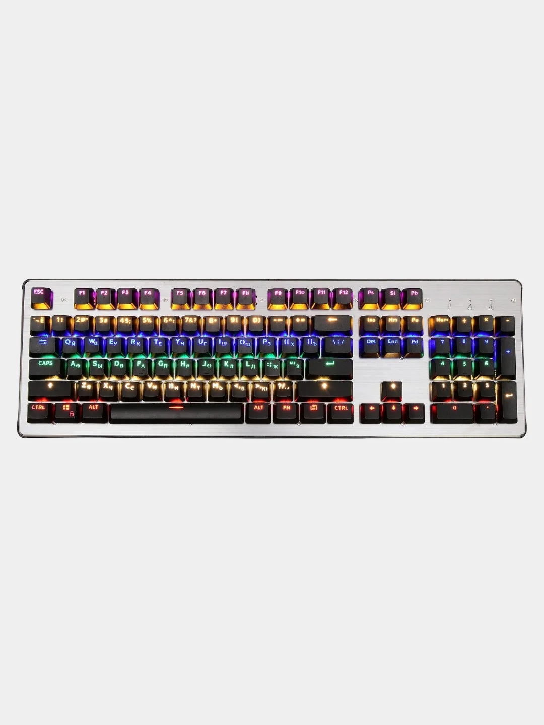 Серый игровая клавиатура Oklick 970G Dark Knight / 969G SHOTGUN, механическая