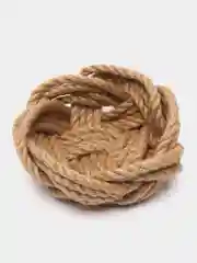 Коричневый корзина из джутового каната для фруктов, конфет, личных предметов, размер 15 см* 6 см
