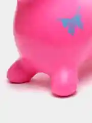 Розовый надувной прыгун "Осел"