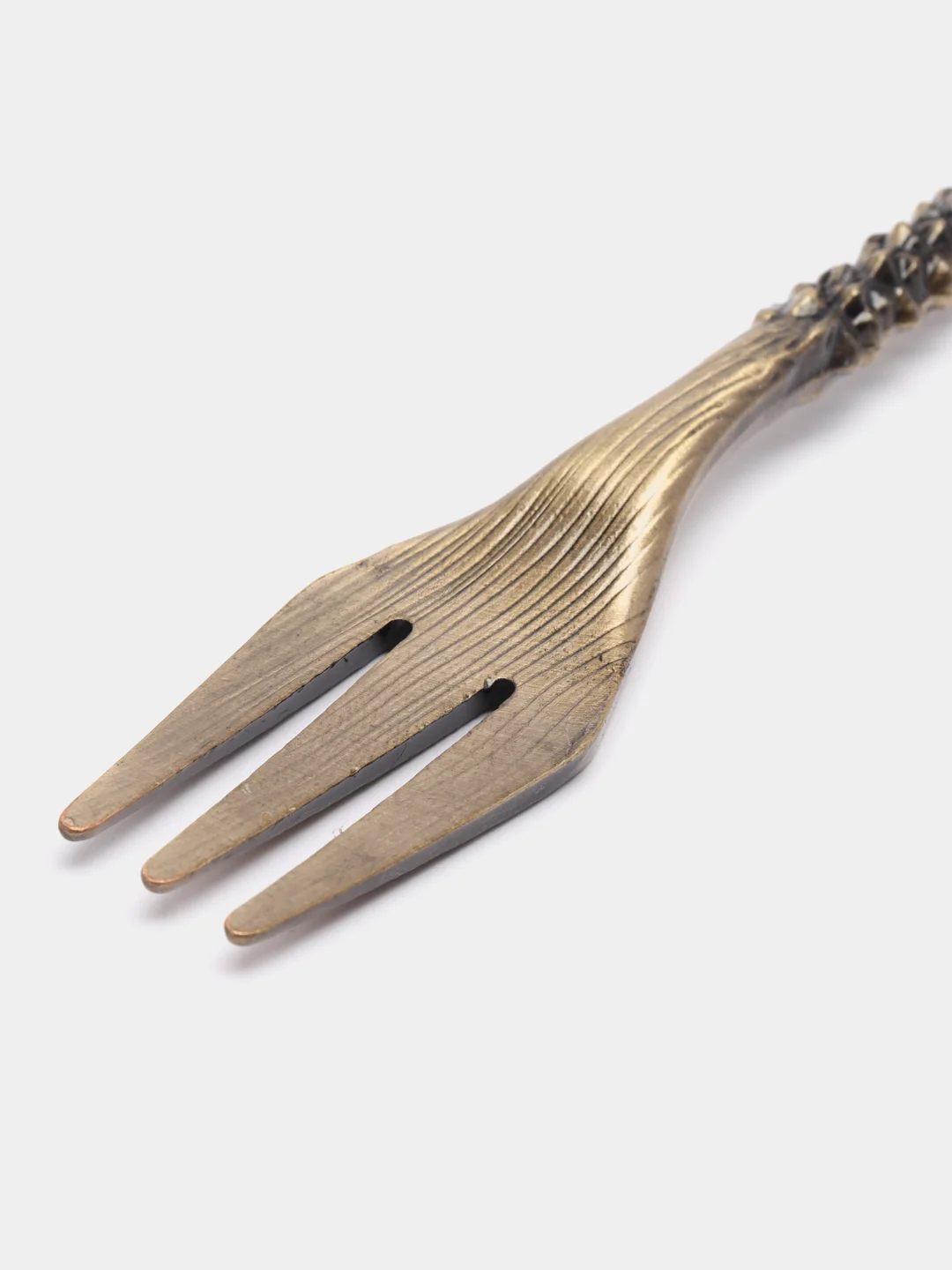 Бронзовый шило-вилка для укладки табака Fork & Awl