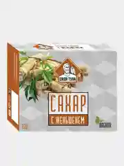 Сахар прессованный, кусковой,с экстрактом Женьшеня, 330г