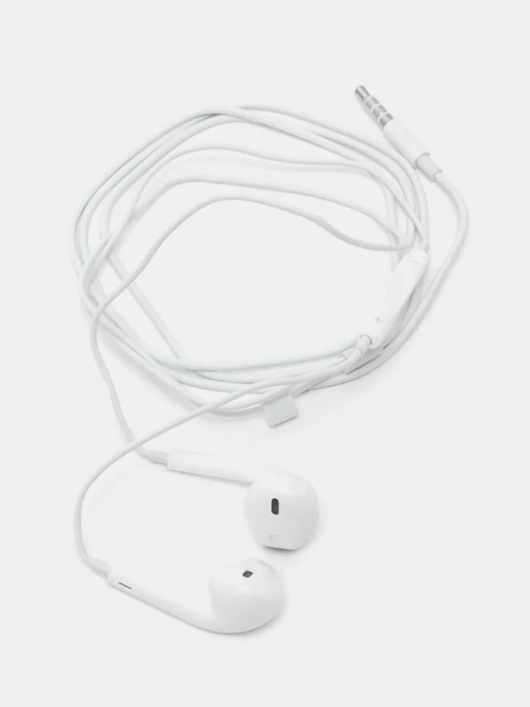 Наушники c микрофоном 3.5 jack (3.5 mm), белый