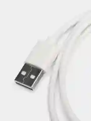 Кабель белый Usb 2.0-Lightning, 1 м, Sonnen, медь, шнур для зарядки iPhone/iPad, 513559
