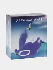 Черный вибратор многофункциональный
