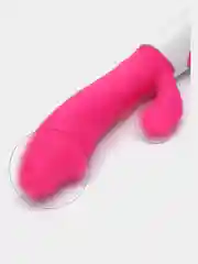 Розовый вибратор