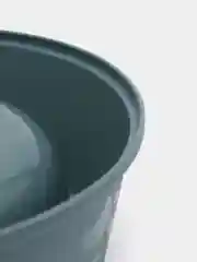 Синий меланж миска пластиковая для кошек и собак