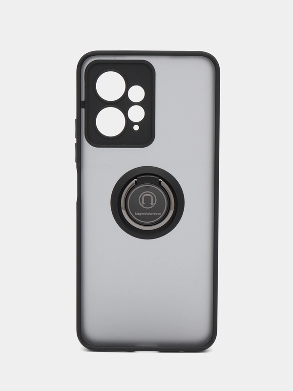Чехол противоударный Xiaomi Redmi Note 12 4G с кольцом