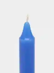 Синий свечи столовые ароматические, 18 х 1,8 см, 40 г, 2 штуки