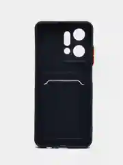Морской чехол для Honor X7A/X7A Plus (Хонор Х7А Плюс), с карманом для карт, прозрачный