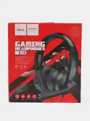 Черный наушники игровые Hoco W103 Magic tour gaming headphones, полноразмерные