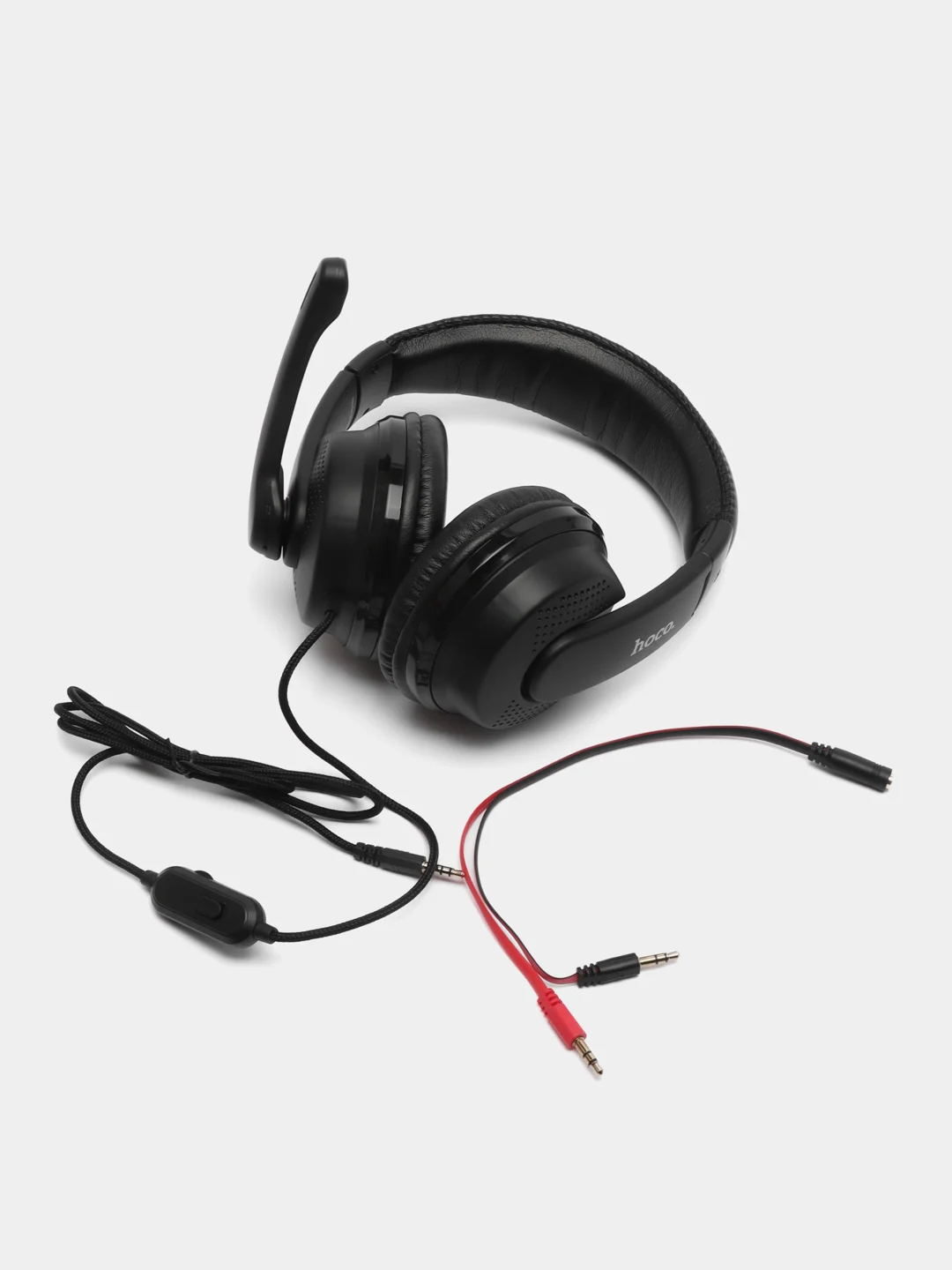 Черный наушники игровые Hoco W103 Magic tour gaming headphones, полноразмерные