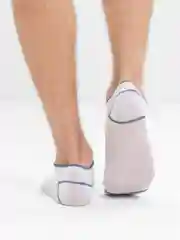 Белый носки мужские короткие