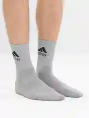 Серый меланж носки мужские