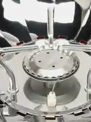 Походная туристическая газовая горелка-плитка с ветрозащитой и пьезоподжигом