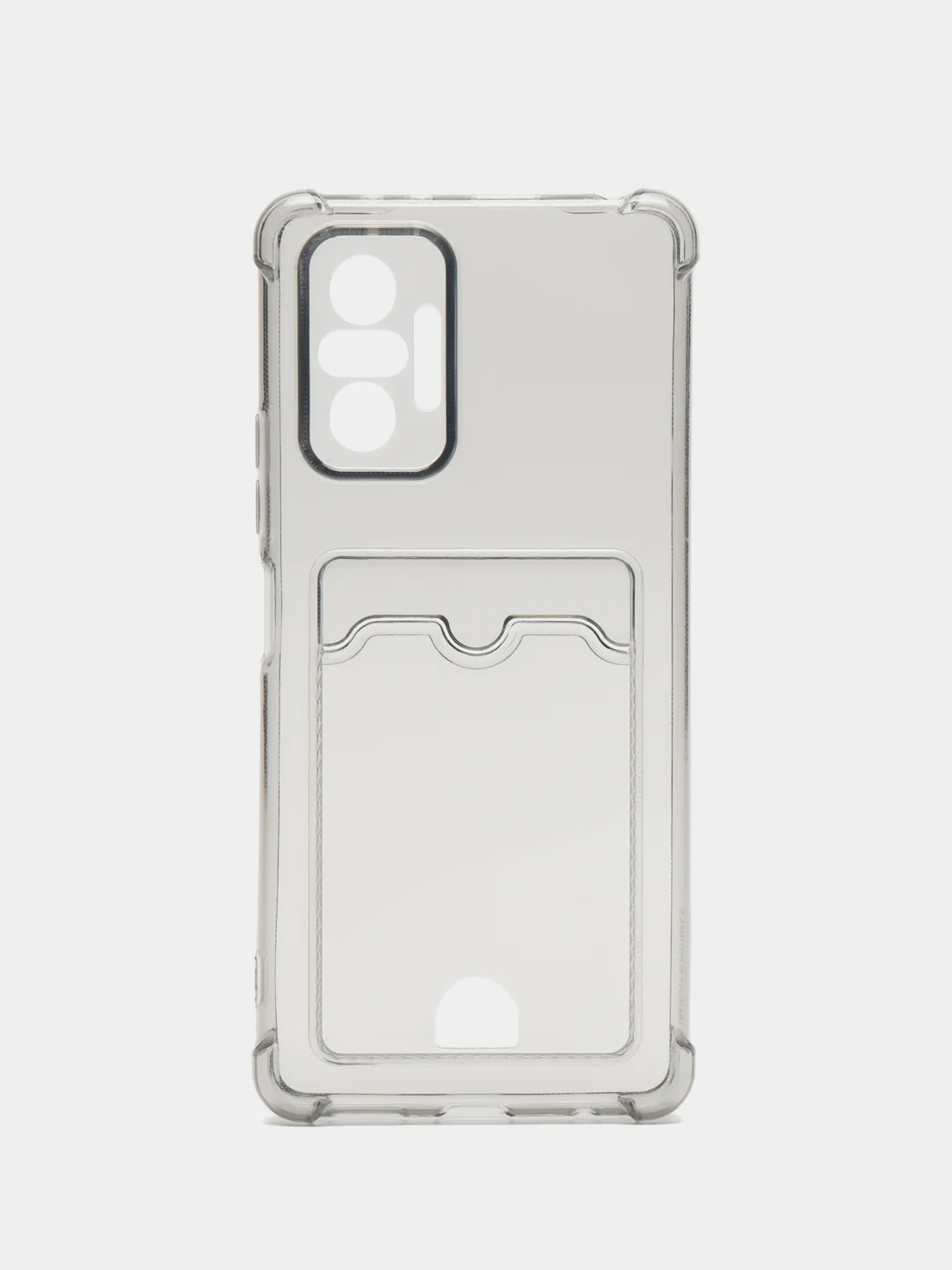 Хром чехол для Xiaomi Redmi 10C, C40, 11S, 10, 9, 9A, 9C, 10A, 9T, 10S, X3, с карманом для карт