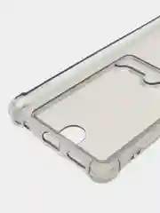 Хром чехол для Xiaomi Redmi 10C, C40, 11S, 10, 9, 9A, 9C, 10A, 9T, 10S, X3, с карманом для карт