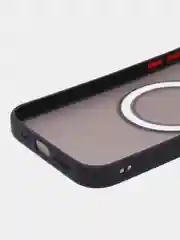 Черный чехол MagSafe на iPhone 11, 12, 13, 15, 14 Pro, Max, Mini, Plus, айфон про макс