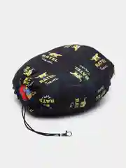 Синий подушка дорожная для шеи Ratel, серия Travel, дизайн Guatemala Paints