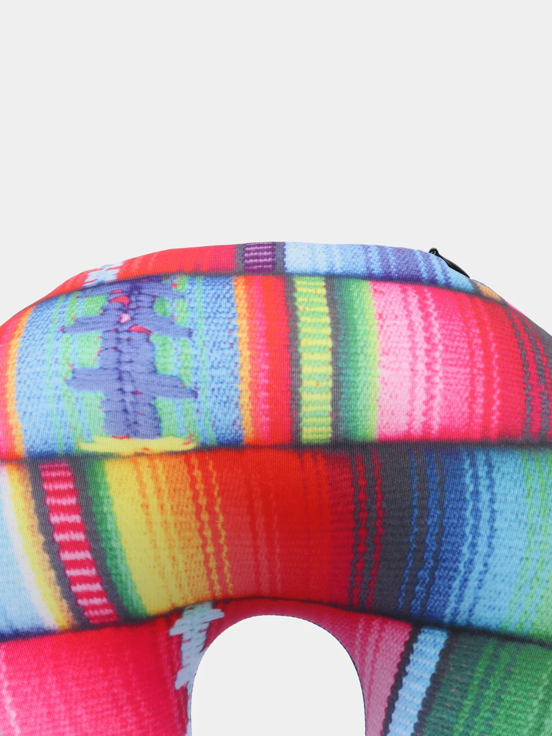 Синий подушка дорожная для шеи Ratel, серия Travel, дизайн Guatemala Paints