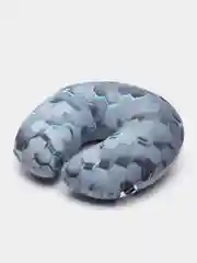 Синий подушка дорожная для шеи Ratel, серия Art moments, дизайн Black Hexagon