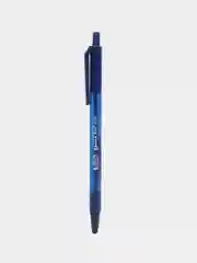 Ручка шариковая, автоматическая, BIC Round Stic Clic, узел 1,0 мм, чернила синие